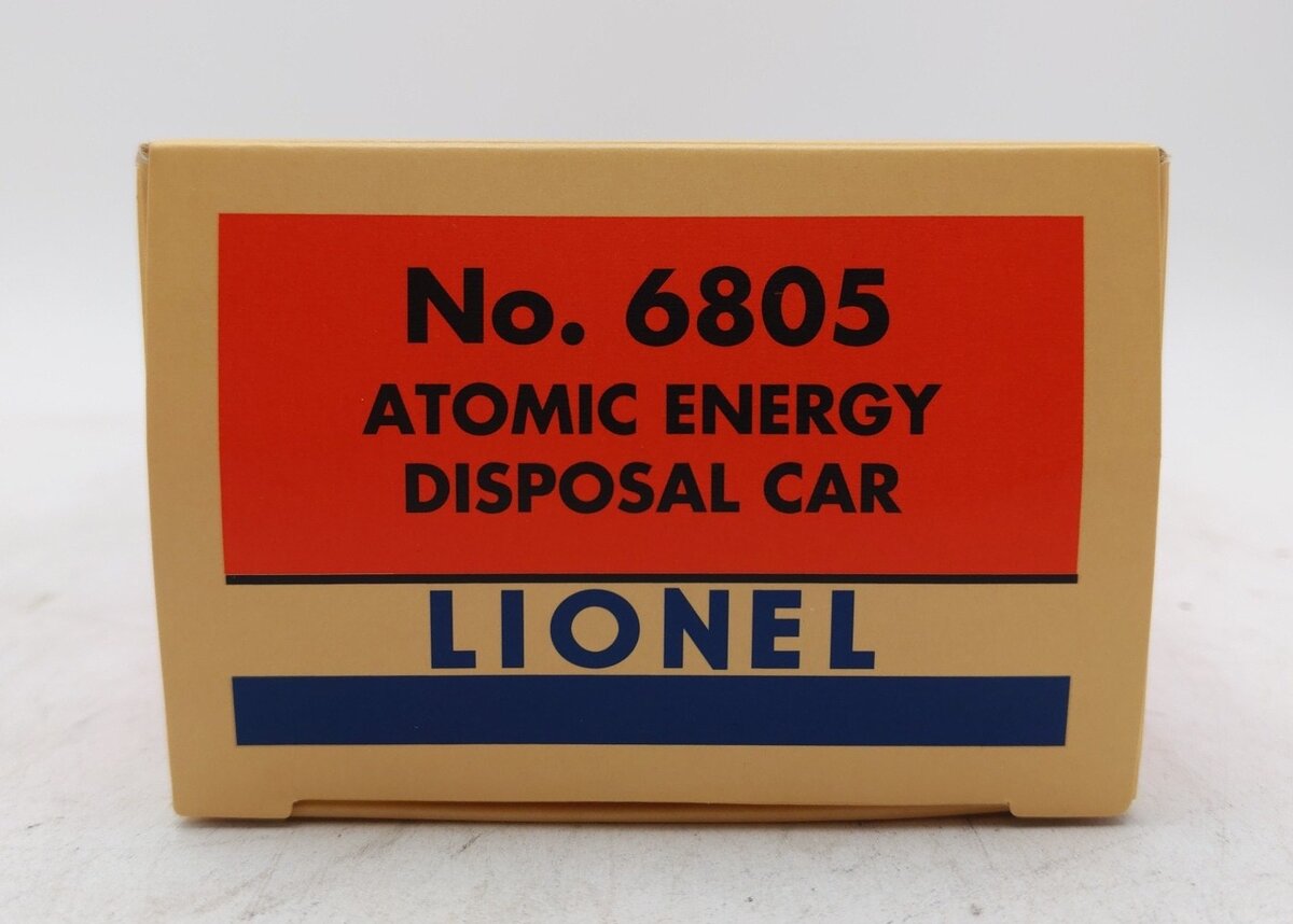 Lionel 6-29829 O Gauge Radioactive Waste Car #6805 LN/Box