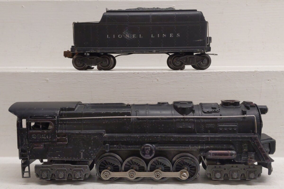 Lionel 2020 Vintage O 6-8-6 Steam Turbine Locomotive w/ 6020W Tender-Repainted