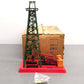 Lionel 455 Vintage O Operating Oil Derrick and Pumper VG/Box