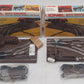 Lionel 027 Right & Left Hand Remote Control Switch Turnouts: 6-5121 & 6-5122 [2] EX/Box