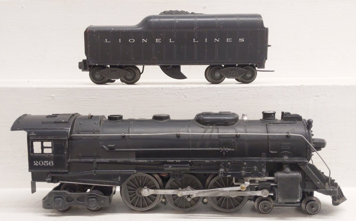 Lionel 2056 Vintage O Gauge 4-6-4 Steam Locomotive w/2046W Tender