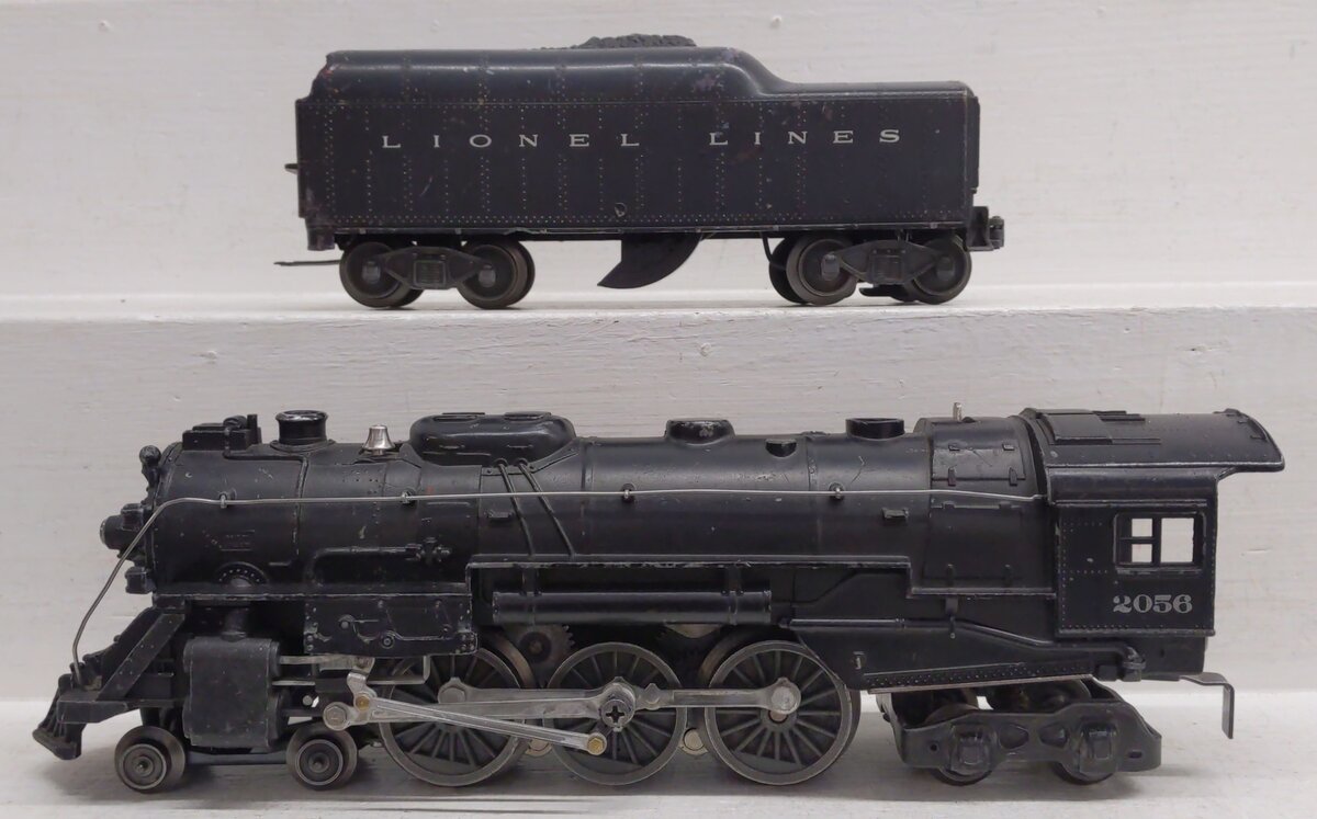 Lionel 2056 Vintage O Gauge 4-6-4 Steam Locomotive w/2046W Tender