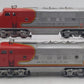 Lionel 2343 Vintage O Gauge Santa Fe F3 AA Diesel Locomotive Set VG/Box