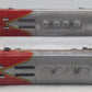 Lionel 2343 Vintage O Gauge Santa Fe F3 AA Diesel Locomotive Set VG/Box