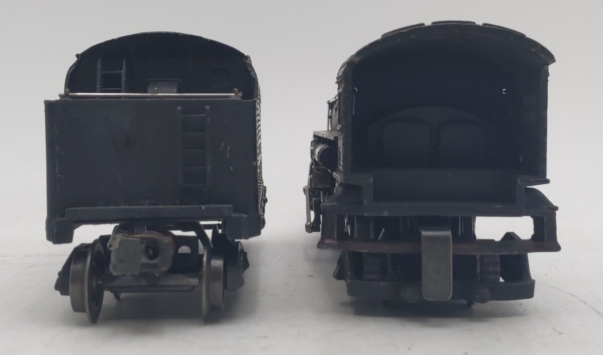 Lionel 1666 Vintage O 2-6-2 Diecast Steam Locomotive & Tender VG