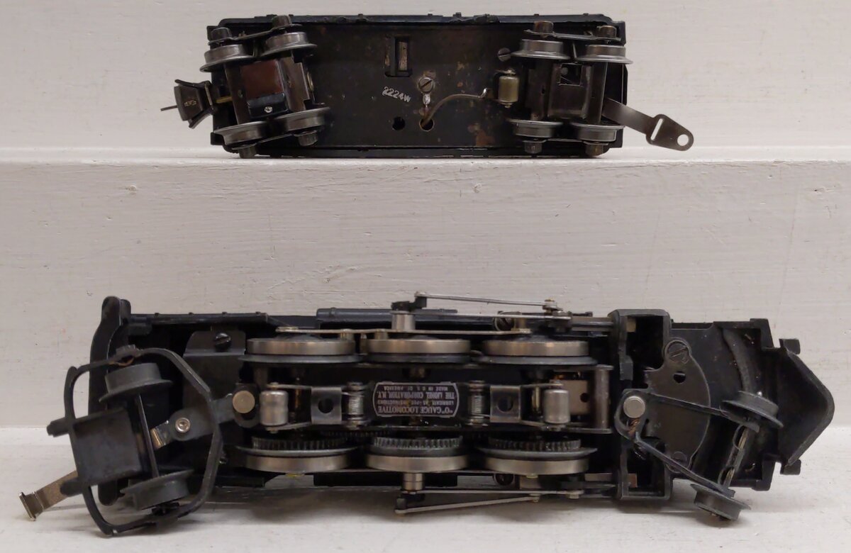 Lionel 224E Vintage O Gauge Diecast 2-6-2 Steam Locomotive & Tender 2224W VG
