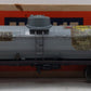 Lionel 2755 Vintage O Sunoco Metal Single Dome Tank Car - Tinplate Grey VG/Box