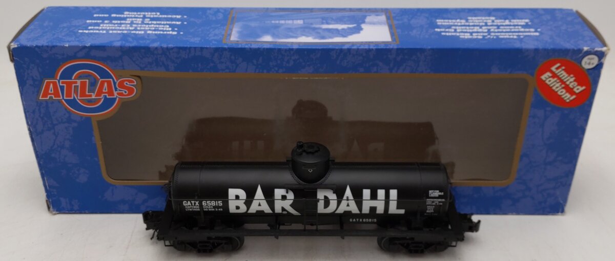 Atlas 3003827S-1 O Bardahl 8000 Gal Tank Car: #65815 EX/Box