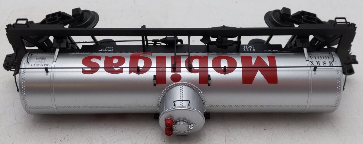 Atlas 3003821-2 O Mobilgas 8,000 Gallon Tank Car #10014 (3-Rail) EX/Box
