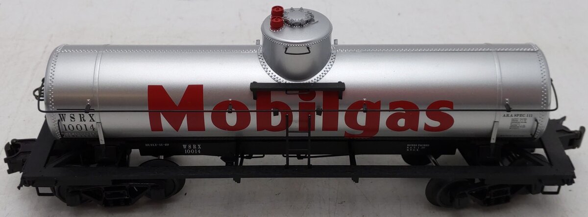 Atlas 3003821-2 O Mobilgas 8,000 Gallon Tank Car #10014 (3-Rail) EX/Box