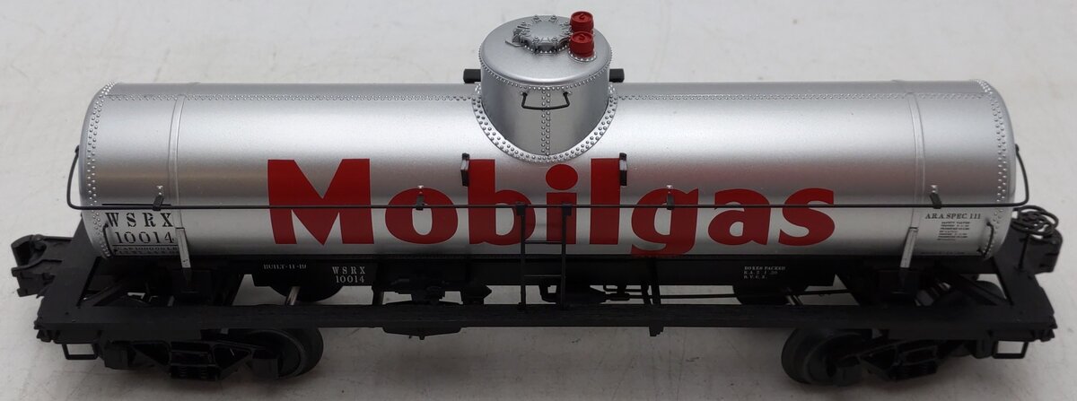 Atlas 3003821-2 O Mobilgas 8,000 Gallon Tank Car #10014 (3-Rail) EX/Box