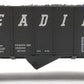 Weaver U18012 O Scale Reading 3-Bay Hopper #60208 VG