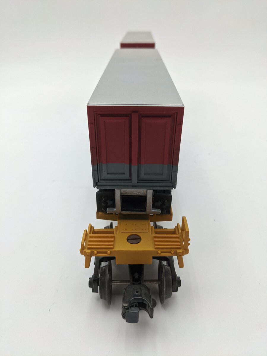 Lionel 6-16904 O New York Central T.T.U.X. Flat Cars w/2 Intermodal Containers EX