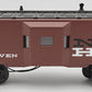Lionel 6-16510 O New Haven Bay Window Caboose with Lighted Interior #16510 EX
