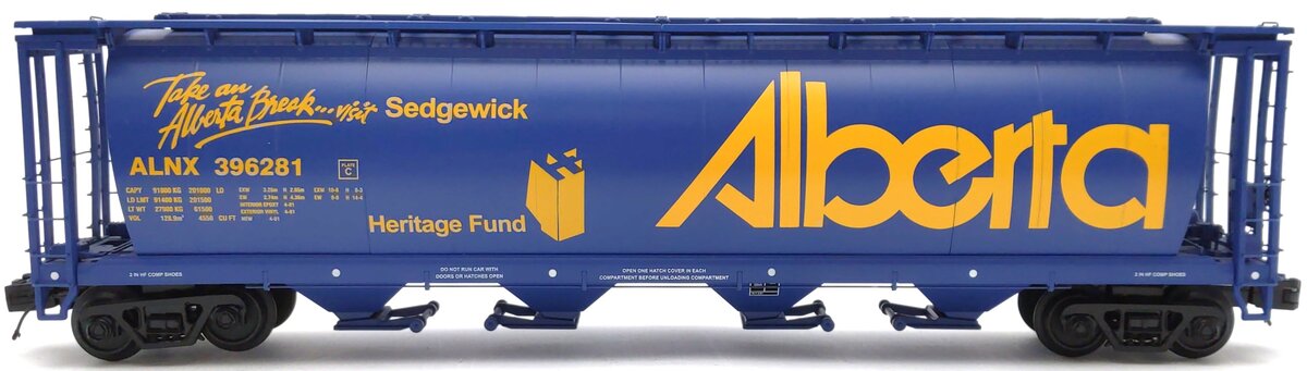 MTH 20-97646 Alberta 100 Ton Hopper Car #396281 LN