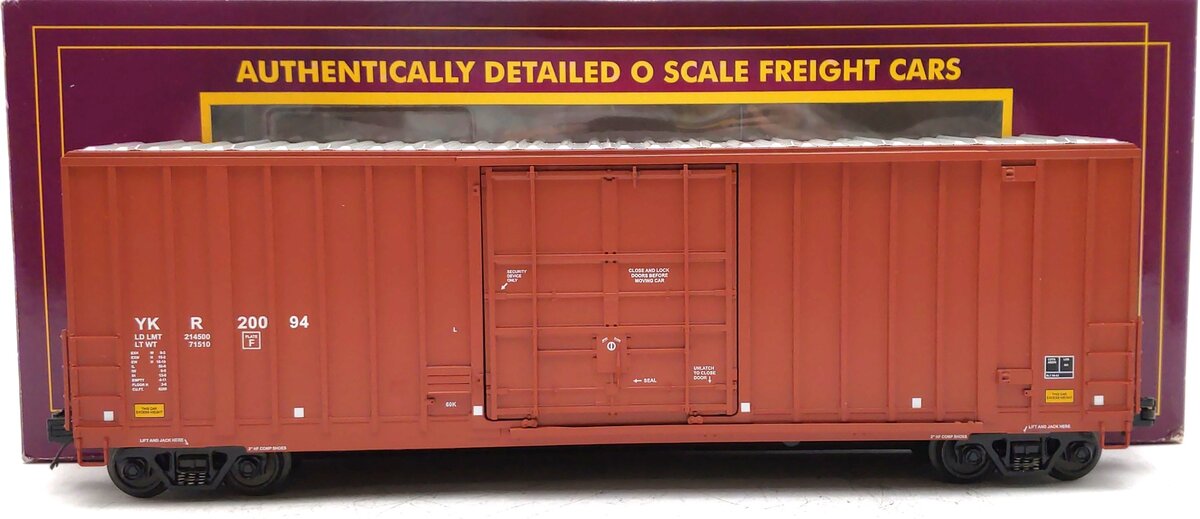 MTH 20-93362 O York Rail 50' High Cube Box Car #20094 LN/Box