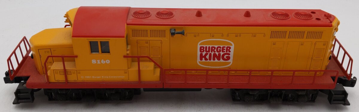 Lionel 6-8160 O Gauge Burger King GP-20 Diesel Locomotive EX