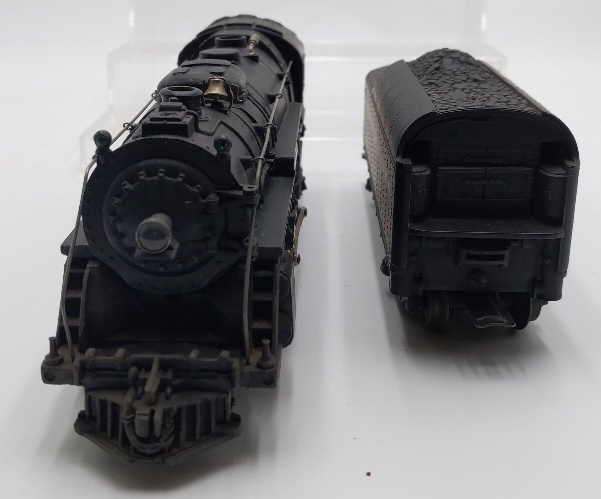 Lionel 736 Vintage O 2-8-4 Lionel Lines Diecast Steam Locomotive w/ 2046W Tender VG