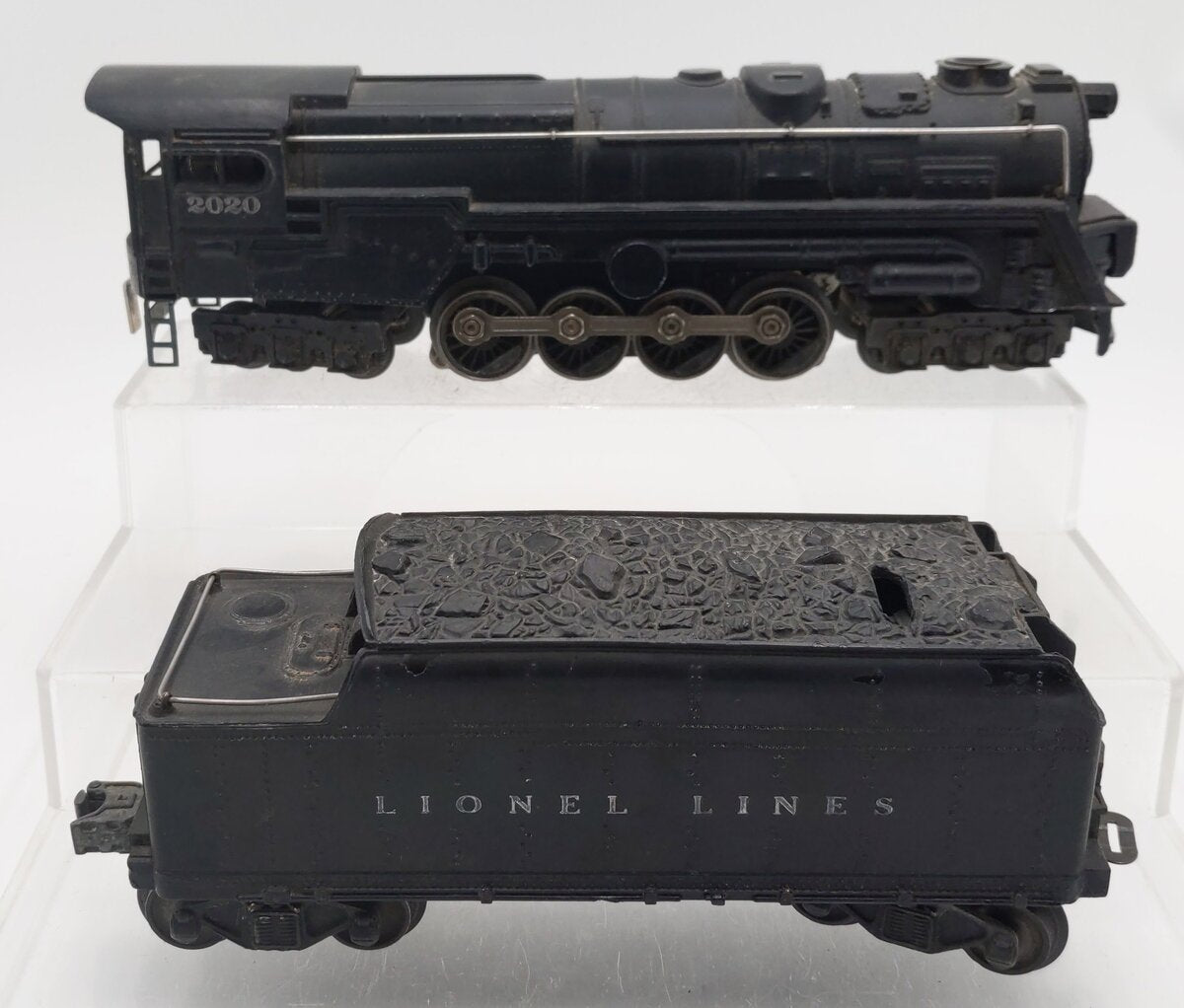 Lionel 2020 Vintage O 6-8-6 Diecast Steam Turbine Locomotive with 2020W Tender VG