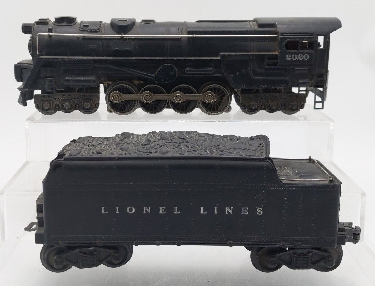 Lionel 2020 Vintage O 6-8-6 Diecast Steam Turbine Locomotive with 2020W Tender VG