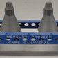 Lionel 6413 Vintage O Gauge Blue Mercury Capsule Car VG