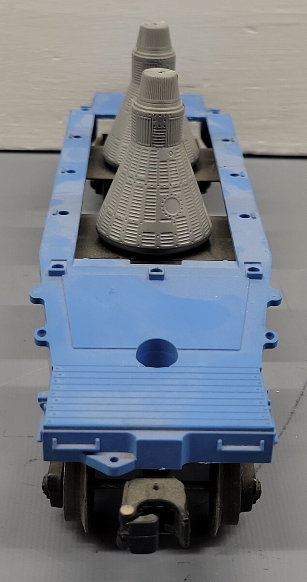 Lionel 6413 Vintage O Gauge Blue Mercury Capsule Car VG