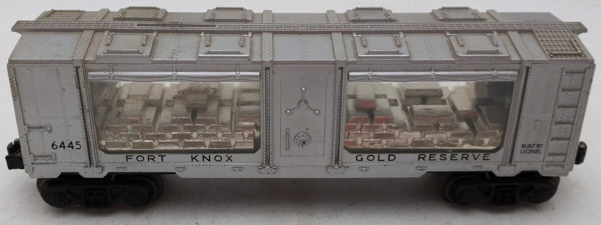 Lionel 6445 Vintage O Fort Knox Gold Bouillon Car VG