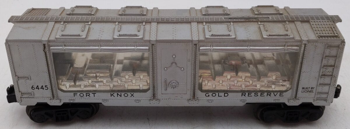 Lionel 6445 Vintage O Fort Knox Gold Bouillon Car VG