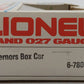Lionel 6-7809 O Gauge Vernors Boxcar #7809 EX/Box