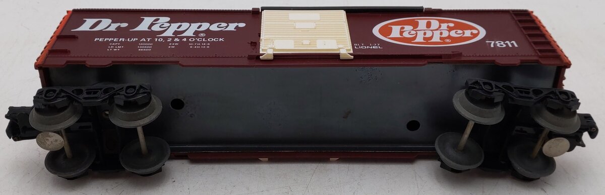 Lionel 6-7811 O Gauge Dr. Pepper Boxcar #7811 EX