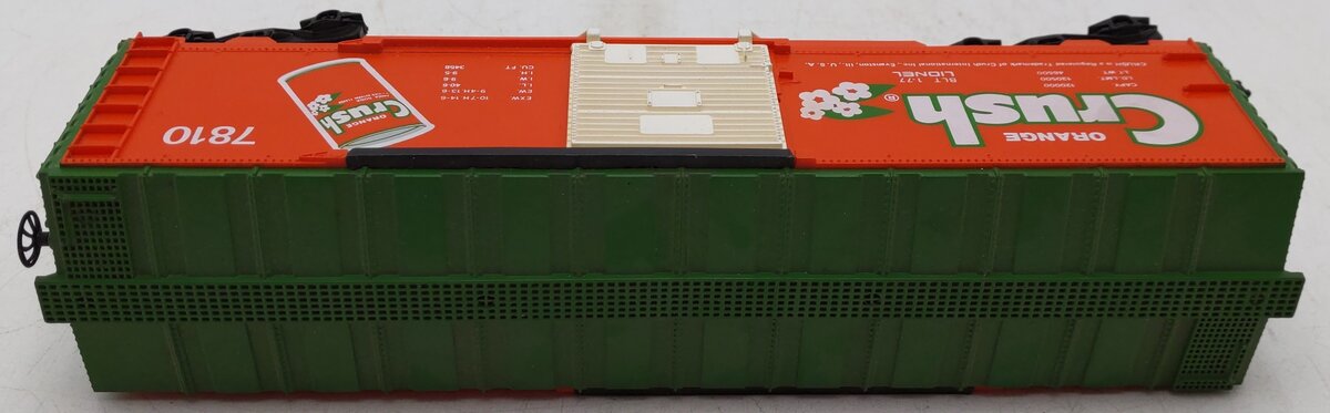 Lionel 6-7810 O Gauge Orange Crush Boxcar EX