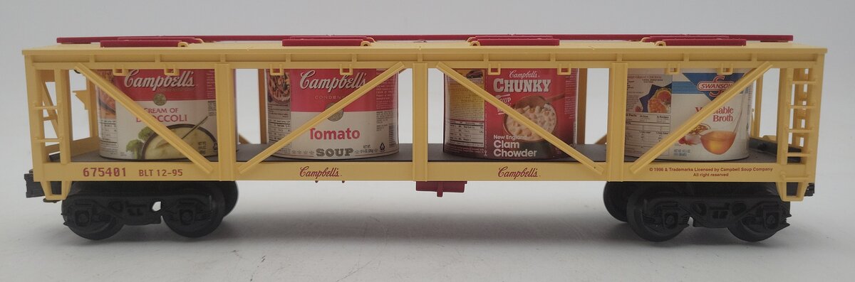 K-Line K675401 O Gauge Campbell's Soup Vat Car EX/Box