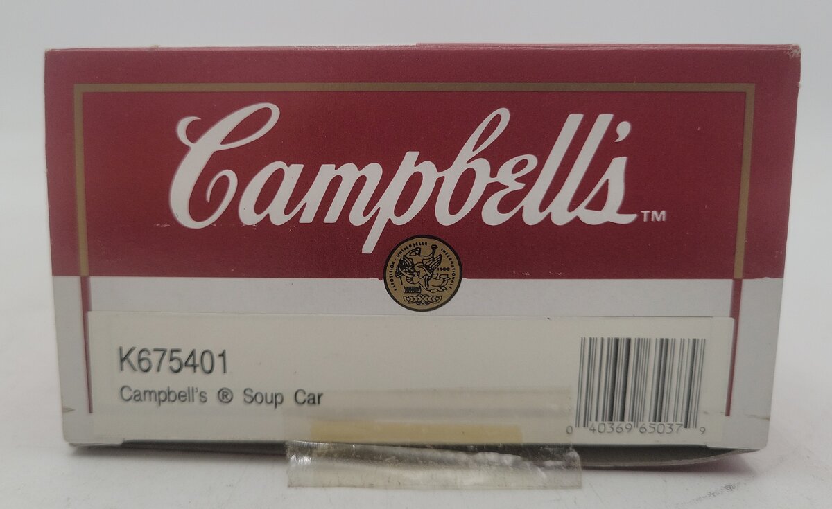 K-Line K675401 O Gauge Campbell's Soup Vat Car EX/Box