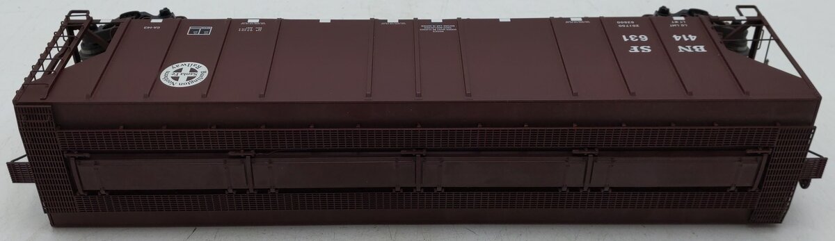 Atlas 6382-4 O Gauge BNSF PS-4427 Low Side Covered Hopper #414631 - 3 Rail EX