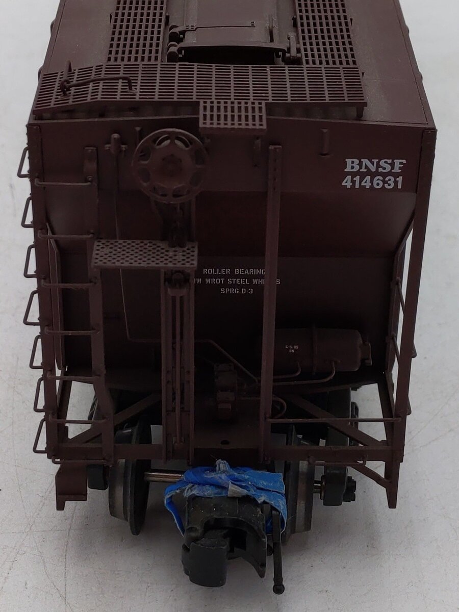 Atlas 6382-4 O Gauge BNSF PS-4427 Low Side Covered Hopper #414631 - 3 Rail EX