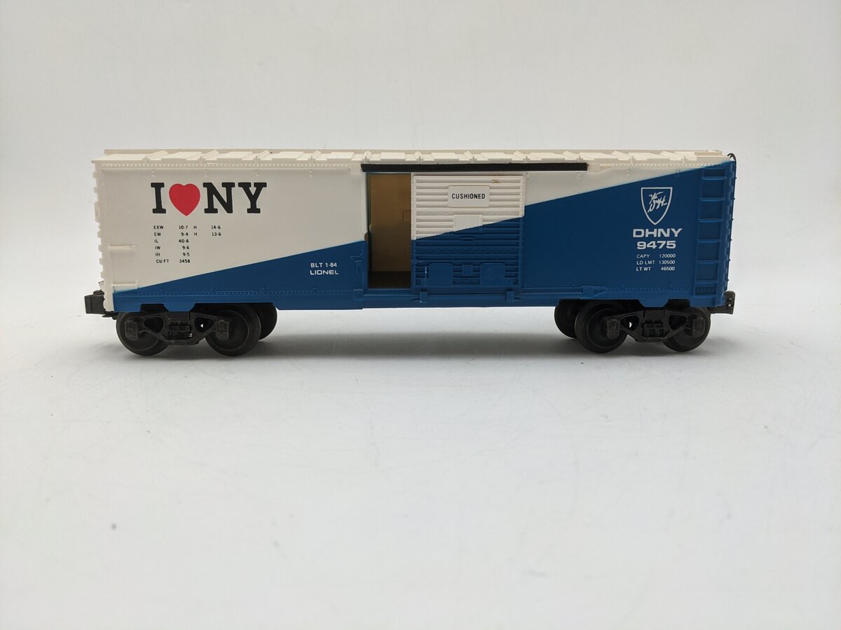 Lionel 6-9475 O Gauge Delaware & Hudson I Love New York Boxcar EX