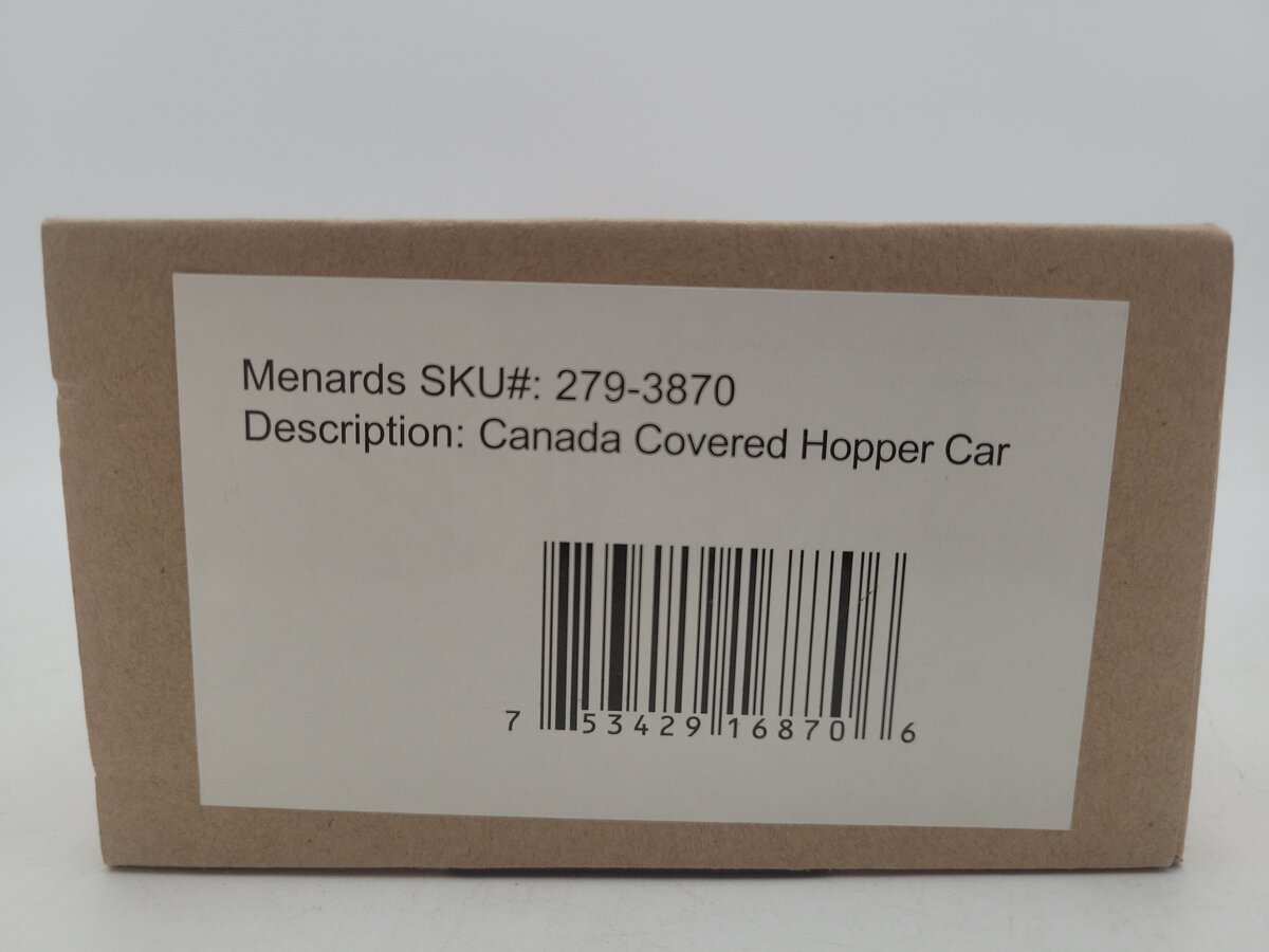 Menards 279-3870 O Scale Canada Covered Hopper Car #7730 EX/Box