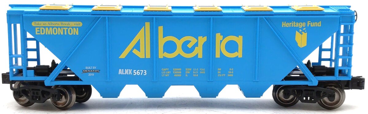 Menards 279-5271 Alberta Covered Hopper Car #5673 LN/Box