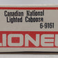 Lionel 6-9161 O Gauge Canadian National Caboose EX/Box