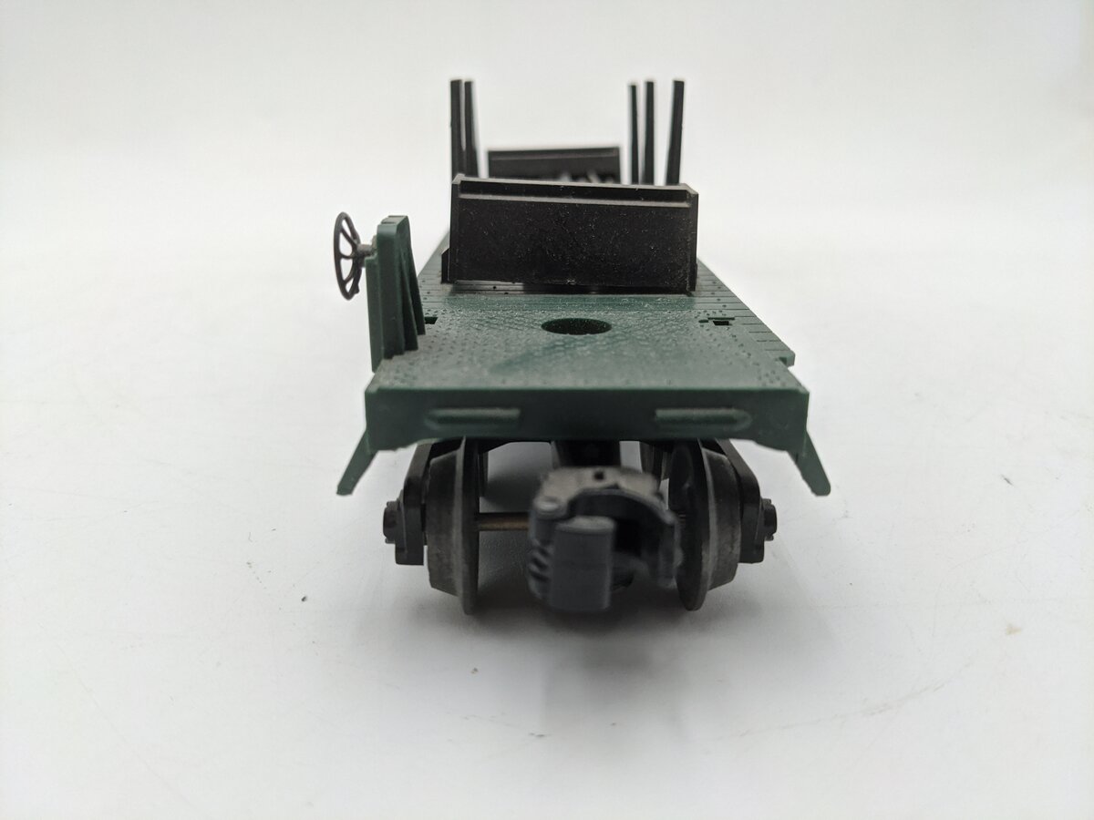Lionel 6-16932 O Gauge Erie Flat Car w/Rails EX