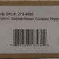 Menards 279-4560 O Gauge Saskatchewan Coal 4-Bay Hopper #6431 LN/Box