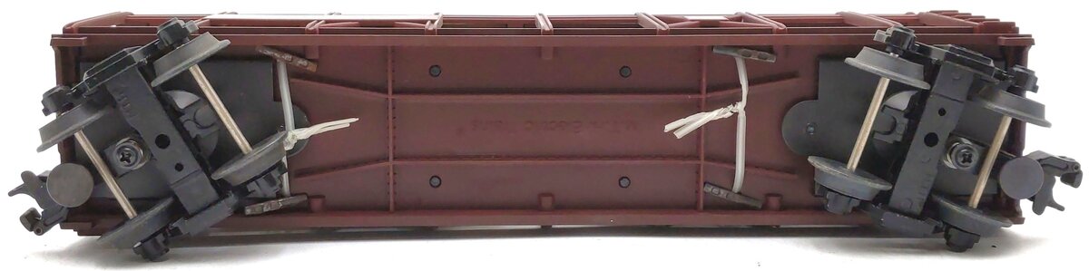 MTH 30-7628 O Gauge Auto Carrier Flatcar with 4 Ertl Cars #4952 EX