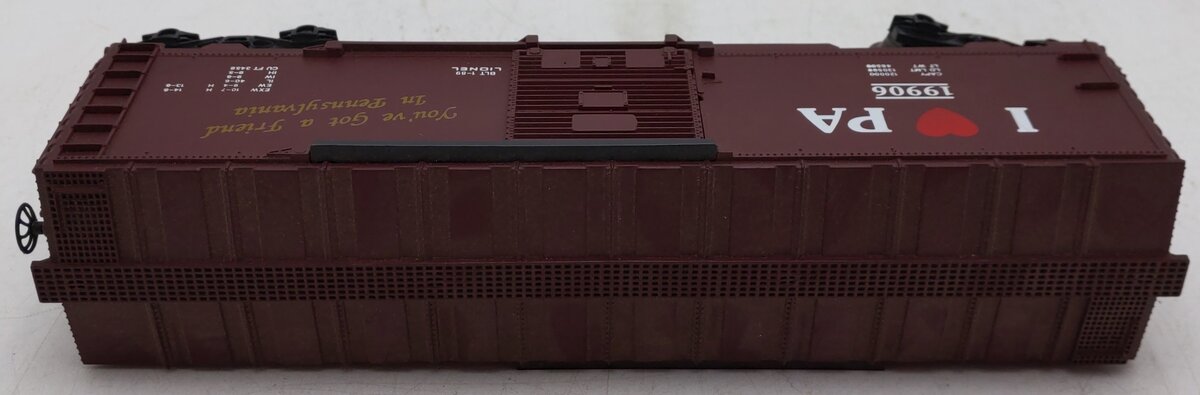 Lionel 6-19906 O Gauge I Love Pennsylvania Boxcar EX