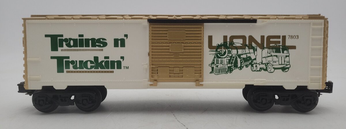 Lionel 6-7803 O Gauge Trains 'n Truckin' Boxcar EX/Box