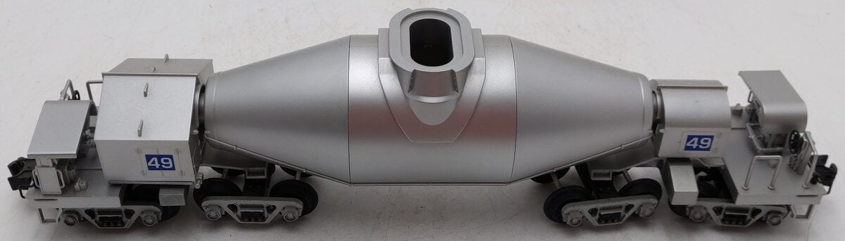 MTH 20-98202 O Gauge Silver Hot Metal Car #49 EX
