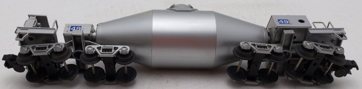 MTH 20-98202 O Gauge Silver Hot Metal Car #49 EX