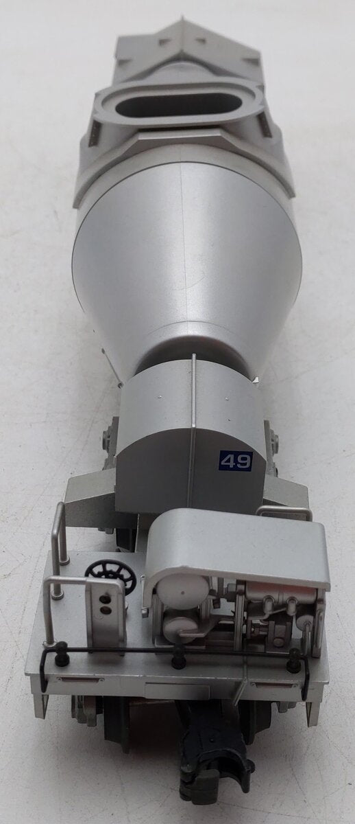 MTH 20-98202 O Gauge Silver Hot Metal Car #49 EX