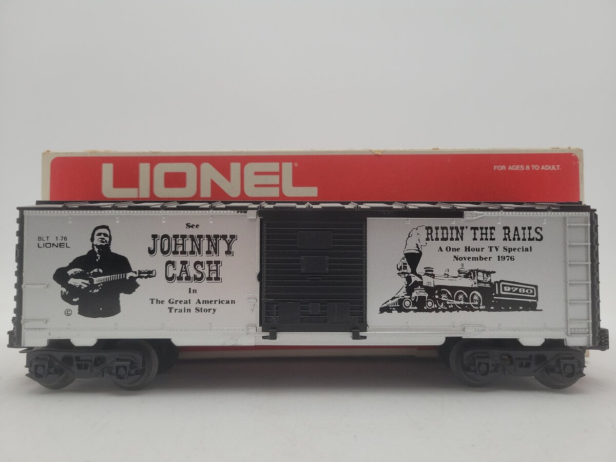 Lionel 6-9780 O Gauge Johnny Cash Boxcar EX/Box