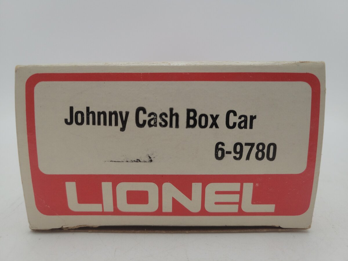 Lionel 6-9780 O Gauge Johnny Cash Boxcar EX/Box