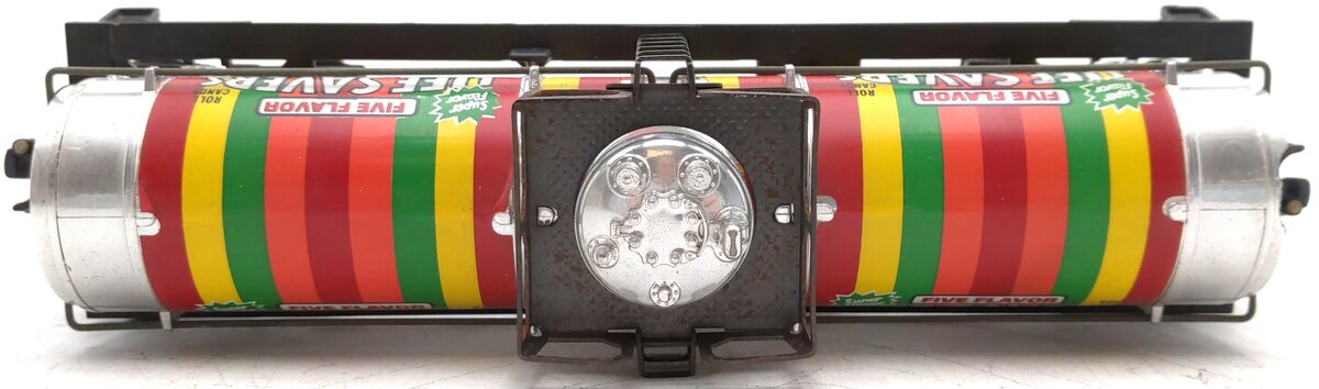 Lionel 6-9278 O Gauge Lifesavers Chrome Plated Single Dome Tank Car VG/Box